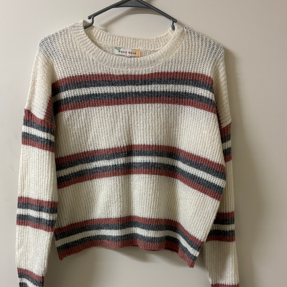 Cozy Striped Knit Sweater